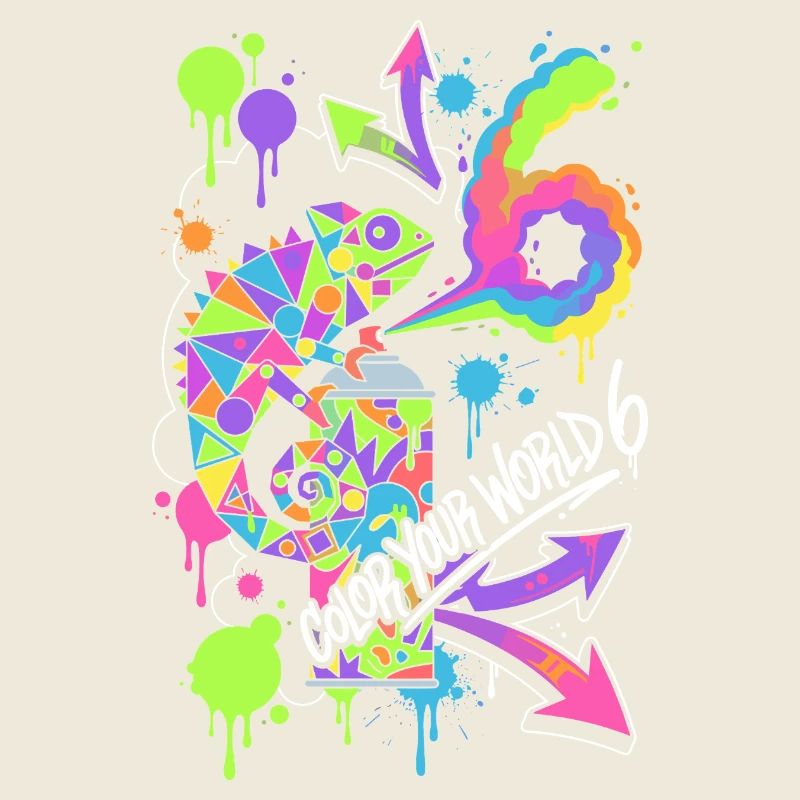 Color Your World 6 Chamäleon