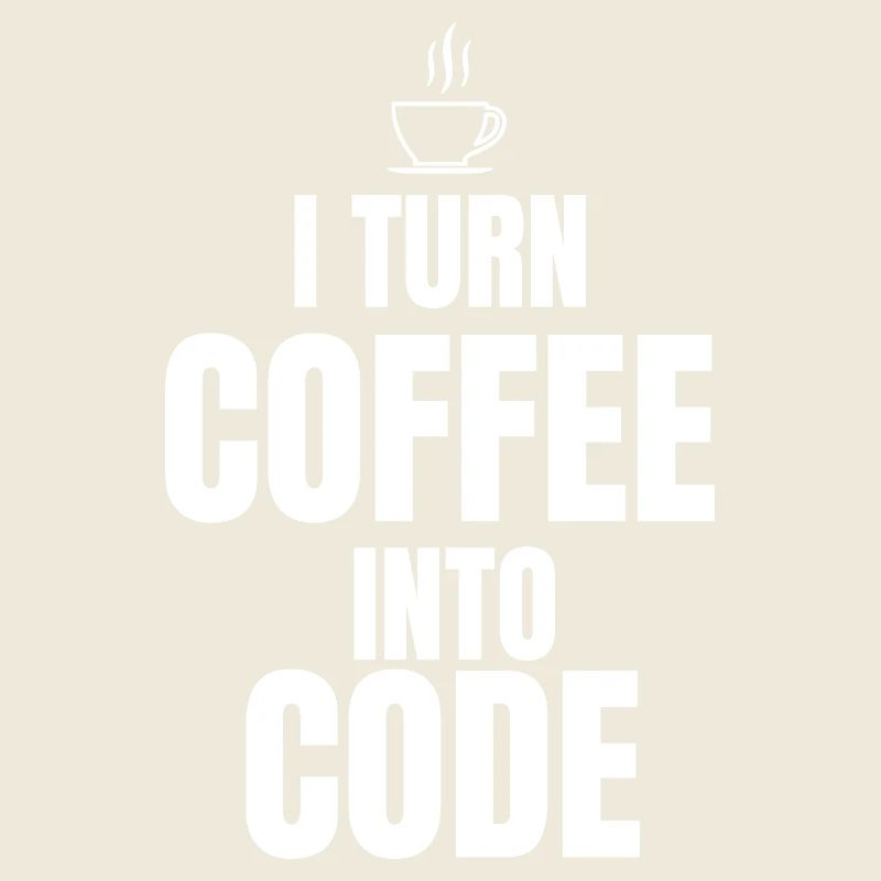 Je transforme le café en code