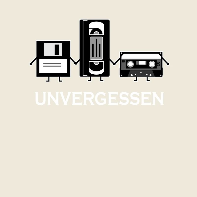 Unvergessen Diskette VHS Kassette
