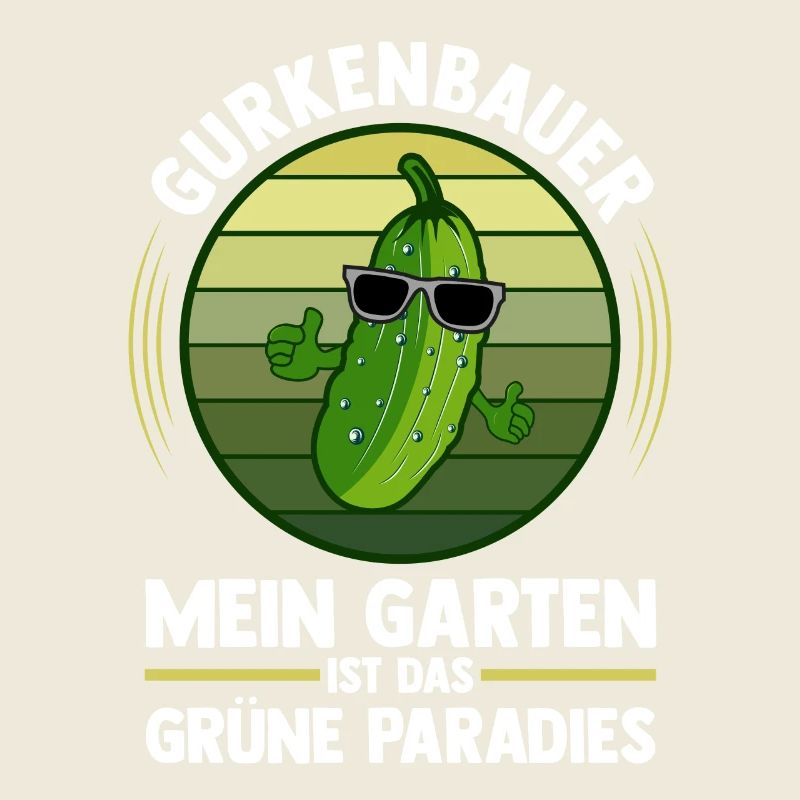 Jardinier Concombre Jardin fermier