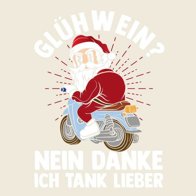Père Noël moto Noël Noël