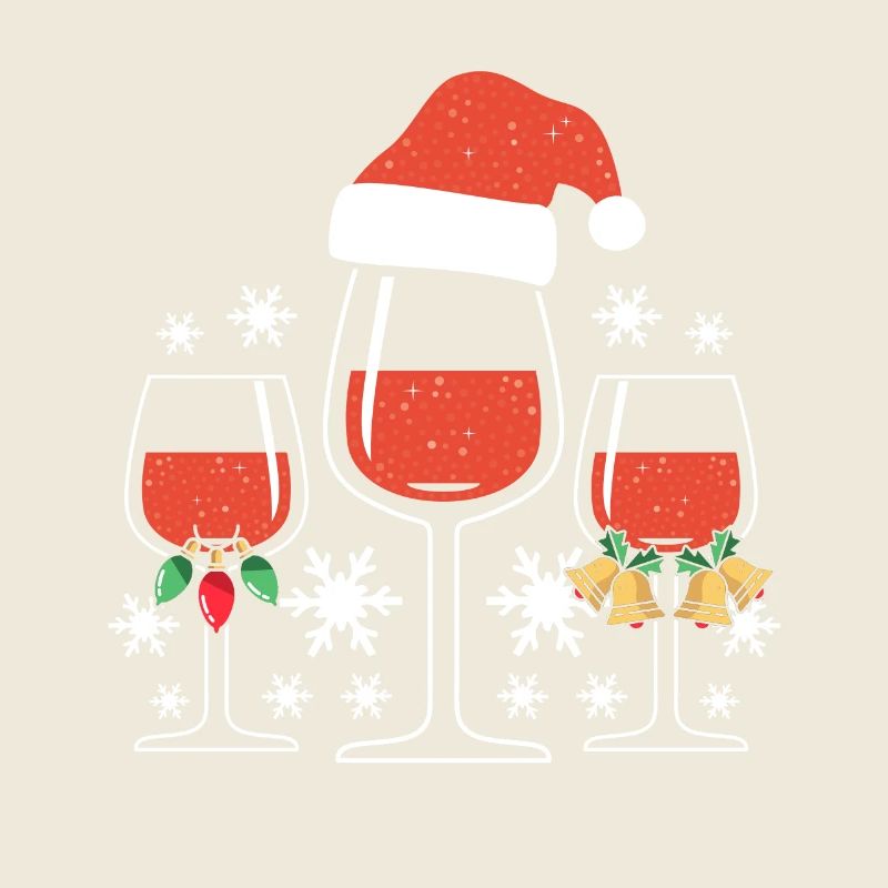 Wein Glühwein Weinglas Weihnachts