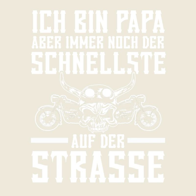 Papa Motorrad Vater Motorradfahrer