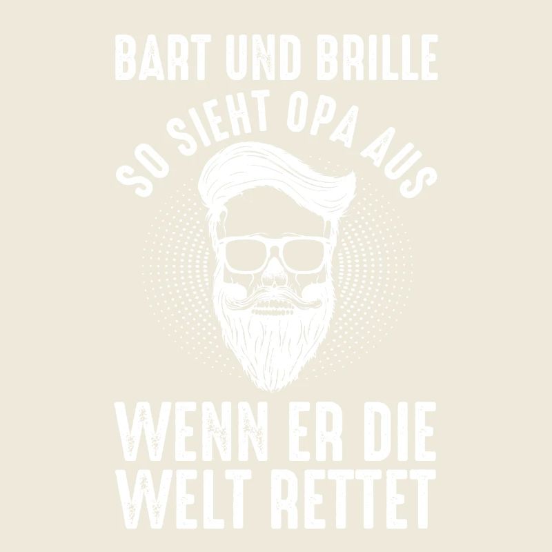 Papi avec une barbe