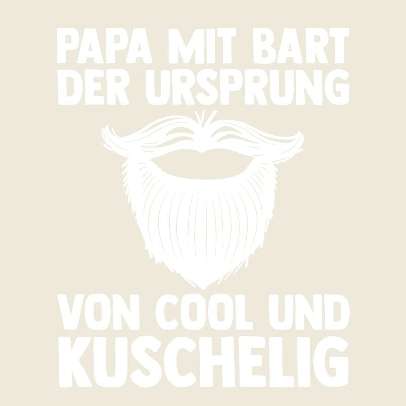Papa avec une barbe