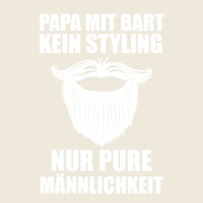 Papa avec une barbe