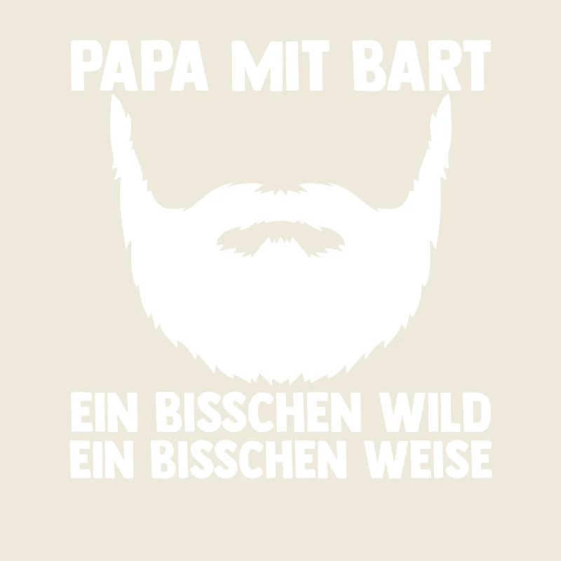 Papa avec une barbe