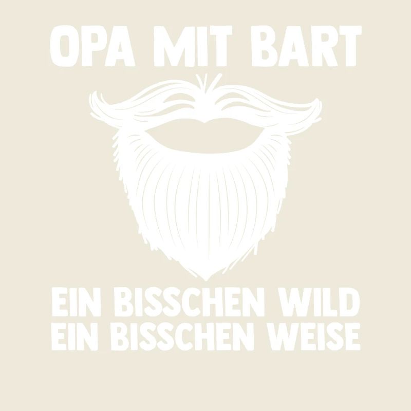 Papi avec une barbe