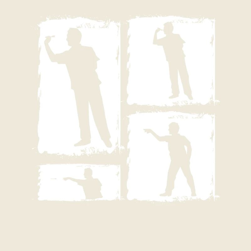 Joueur de fléchettes Fléchettes