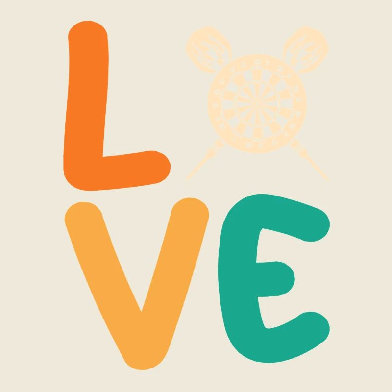 Joueur de fléchettes Fléchettes