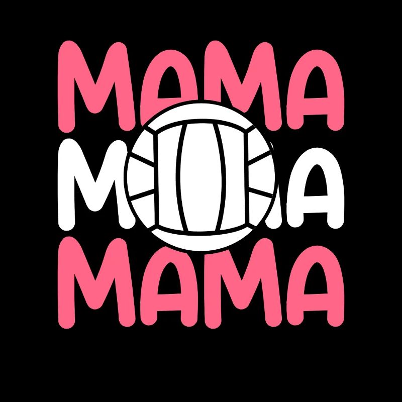 Handballer Mama Mutter Handball