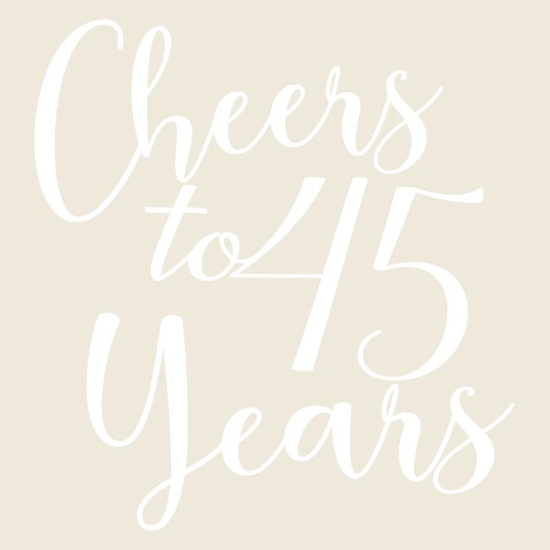 Vive le 45e anniversaire de 45 ans