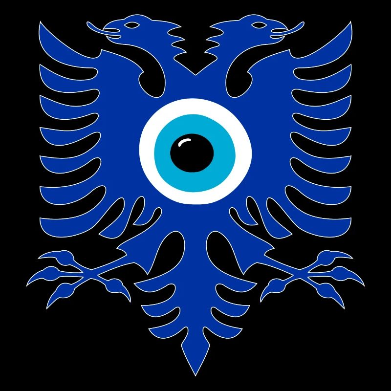 Drapeau de l’Albanie Nazar Amulette