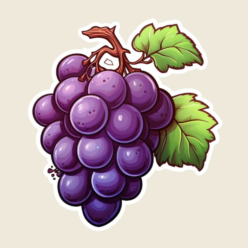 Grapevines blue