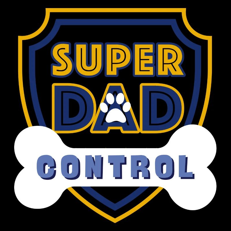 Super Dad Control Bleu Foncé