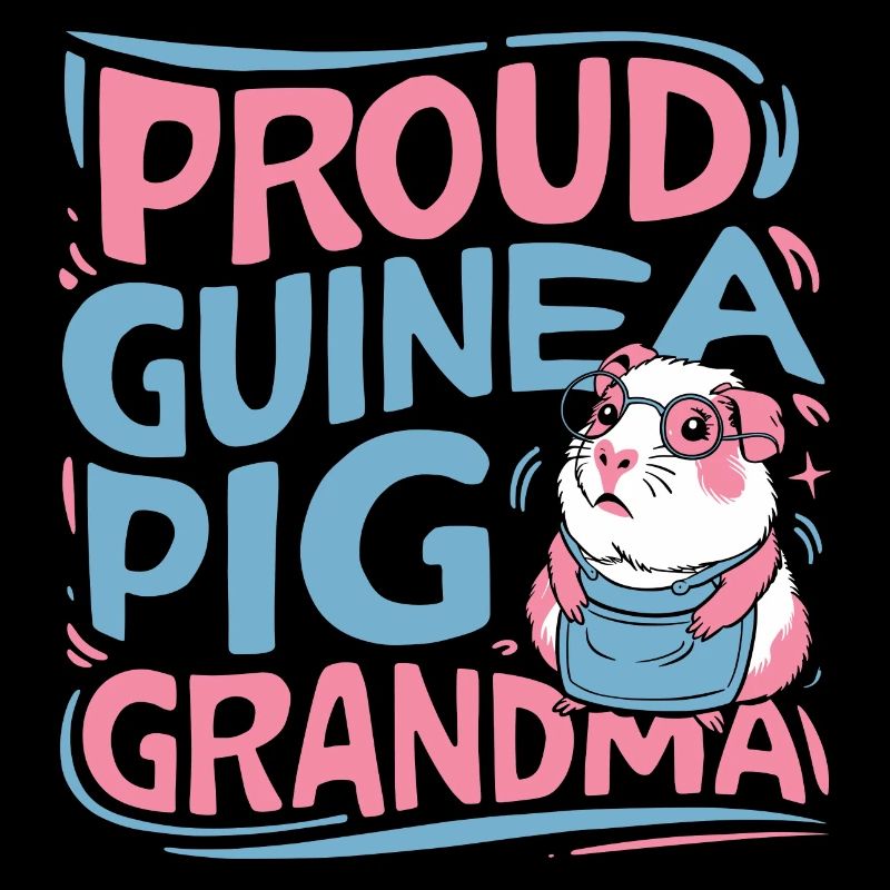 Mamie Cochon d’Inde - Fière grand-mère
