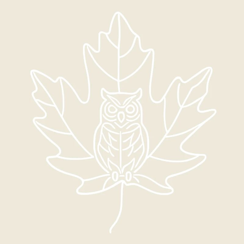 Owl Maple White