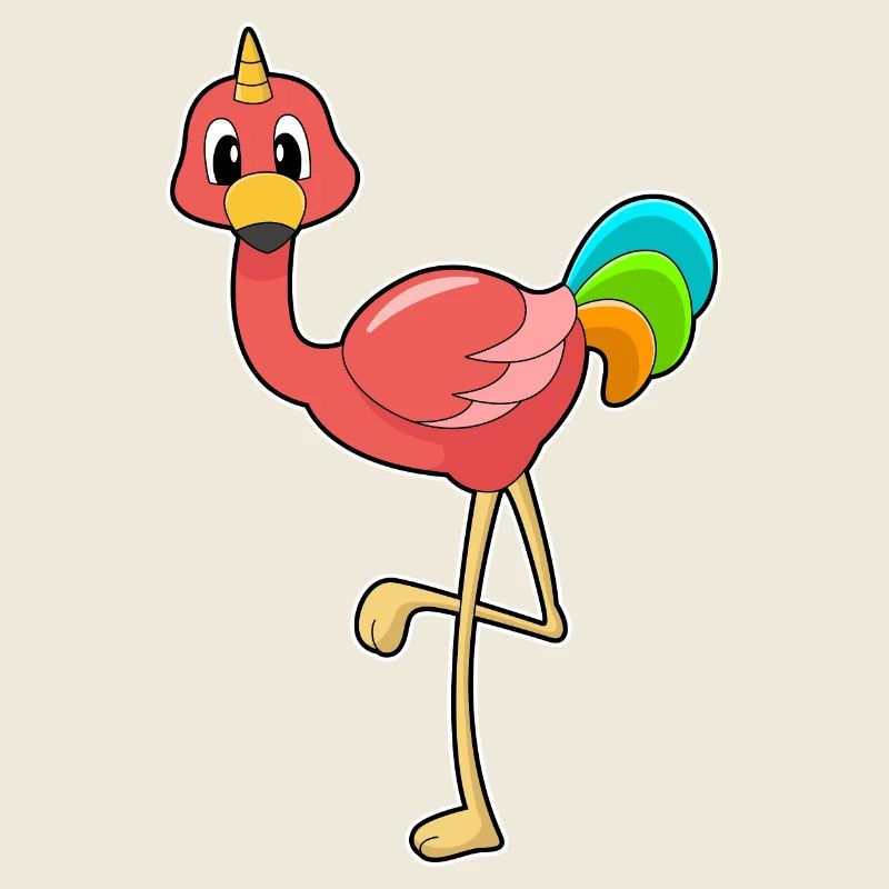 Flamingo Einhorn
