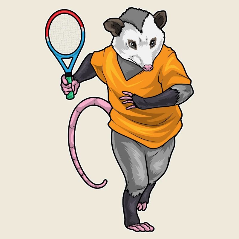 Beutelratte Tennis Tennisschläger