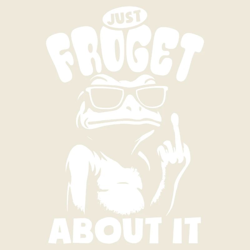 Frog Just froget about it - Frog Word Game