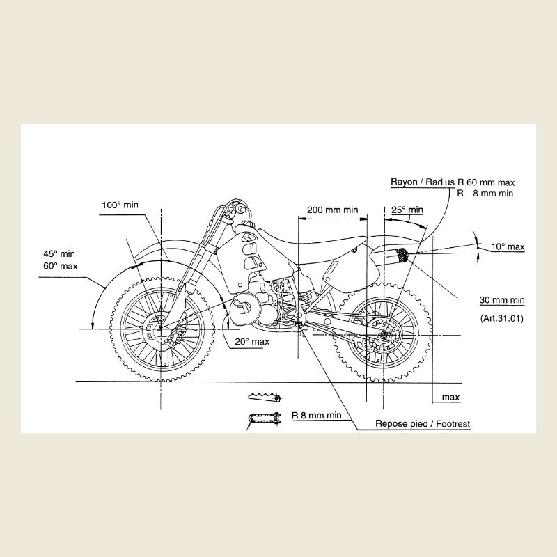 Motorrad Blueprint: Custom Chopper