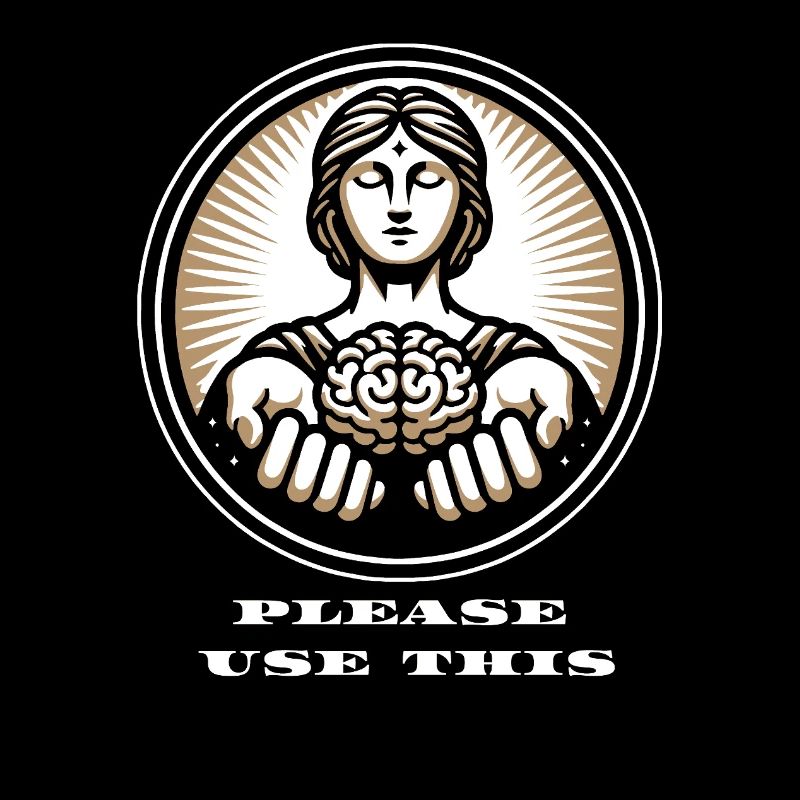 S’il vous plaît utilisez ceci - Stoic Goddess Brain Art