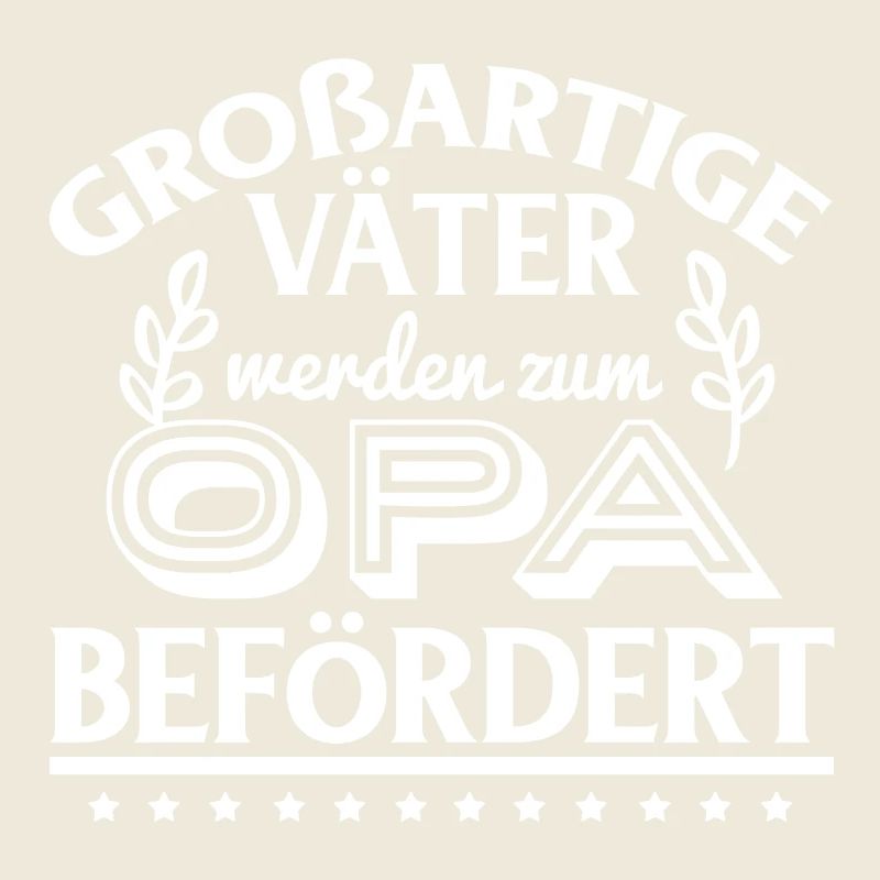 Großartige Väter werden zum Opa befördert