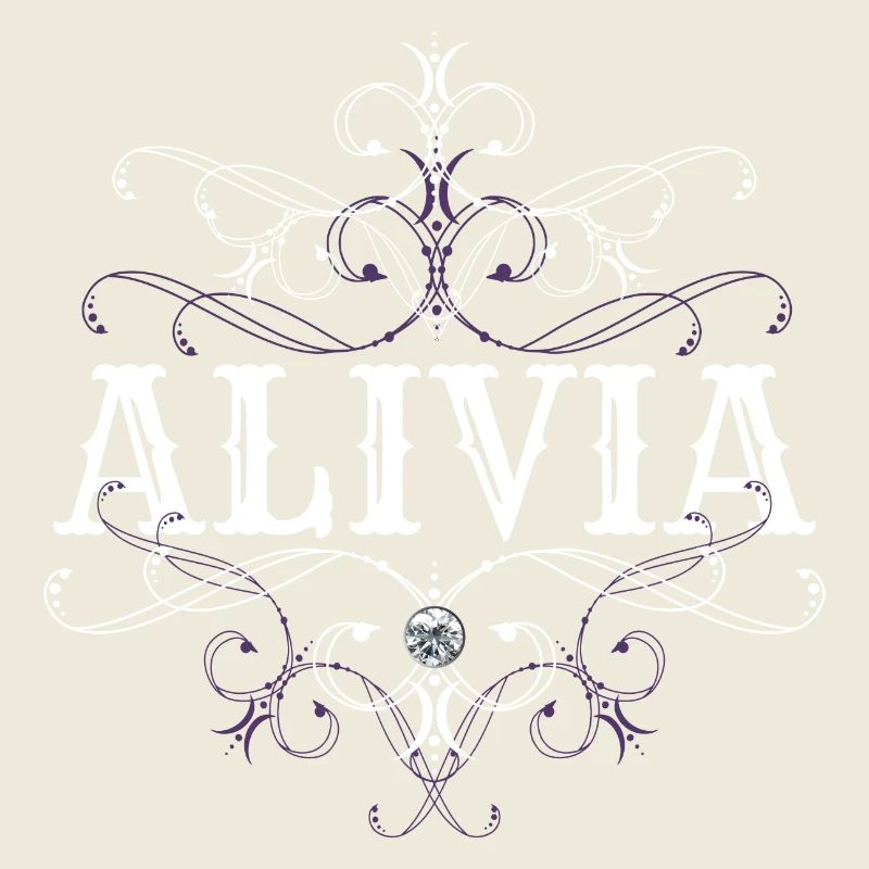 Alivia Surname First Name Personalized
