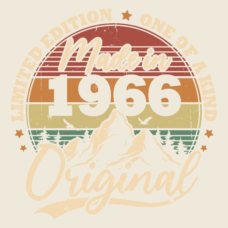 Original 1966 Vintage Retro Geburtstagsgeschenk