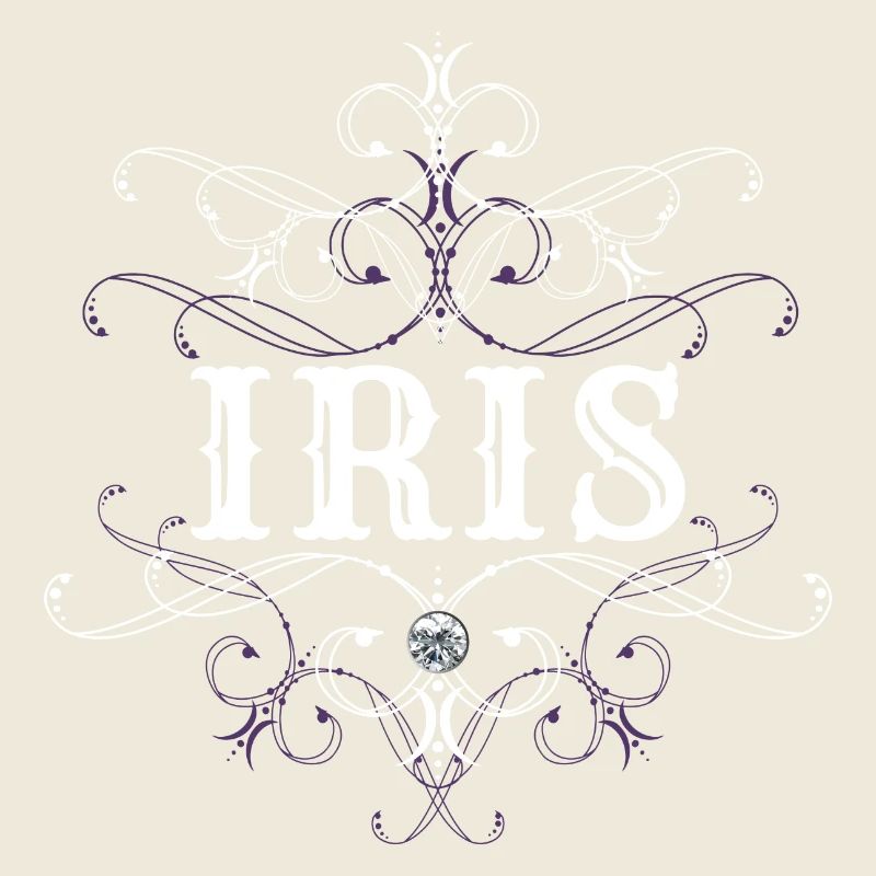 Iris Nom Prénom Personnalisé