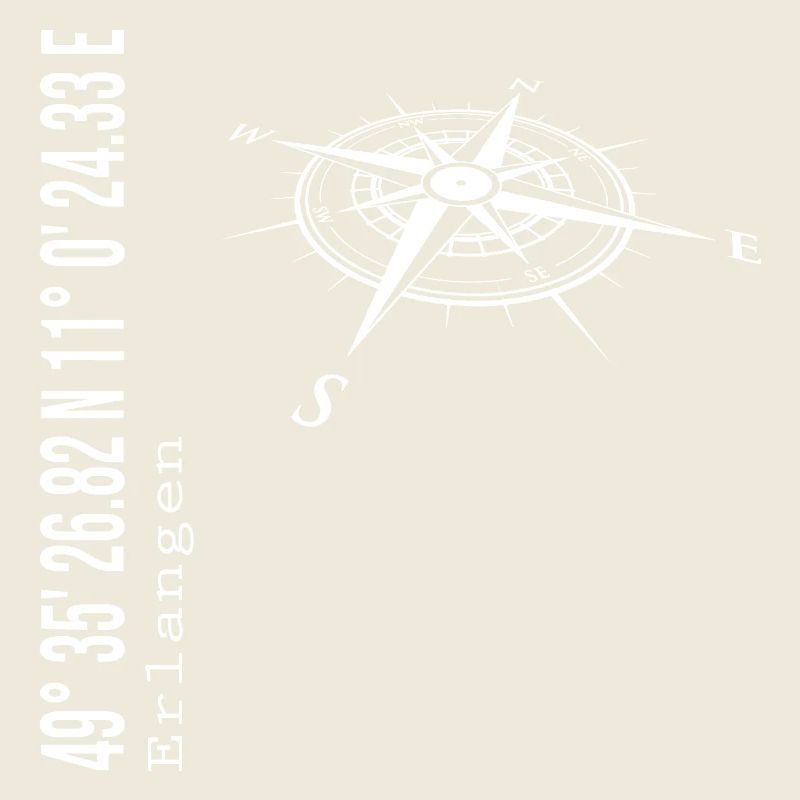 Koordinaten Erlangen