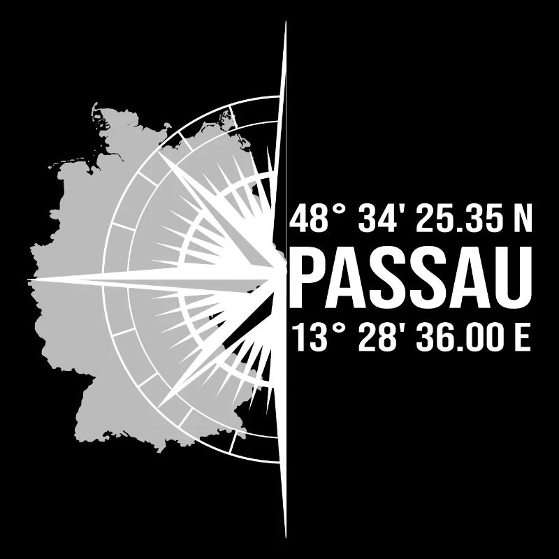Koordinaten Passau