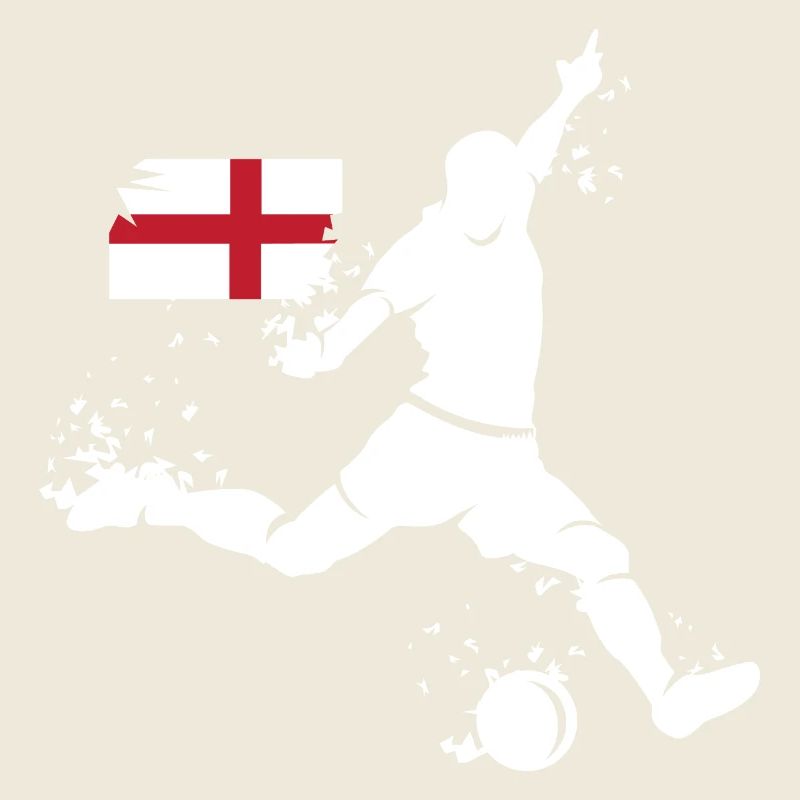 Football England Fan Player Blast Équipe
