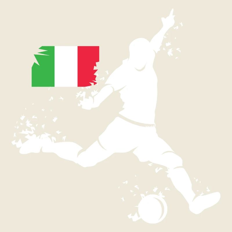Football Team Italy Player Blast