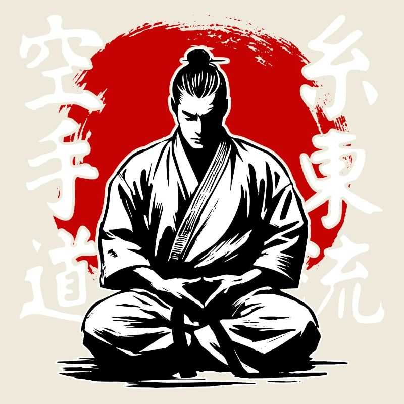 Samouraï Shito Ryu Style d’arts martiaux Karaté