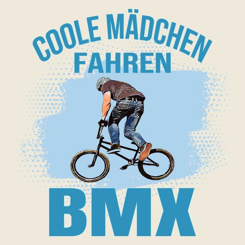 Coole Mädchen fahren BMX