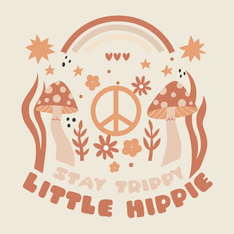 Dire que les années 70 restent trippantes, petit hippie