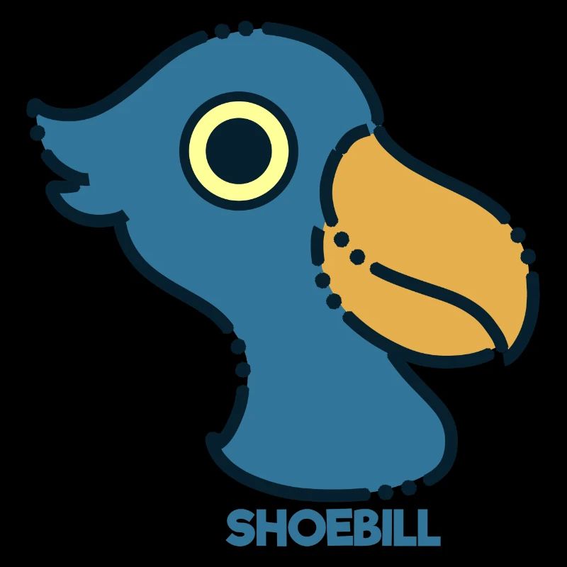 Oiseau à bec-en-sabot Ornithologue Forêt I Cadeau