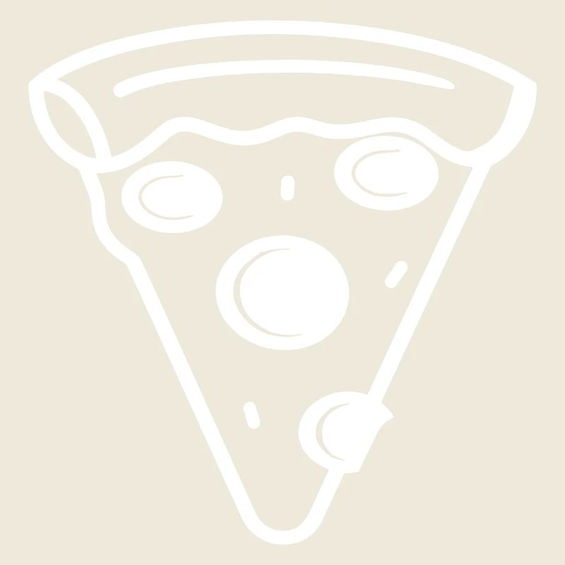 Pizza Slice Line Art