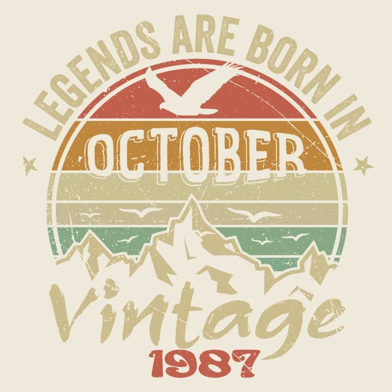 Génial Depuis Octobre 1987 - Cadeau Octobre 1987