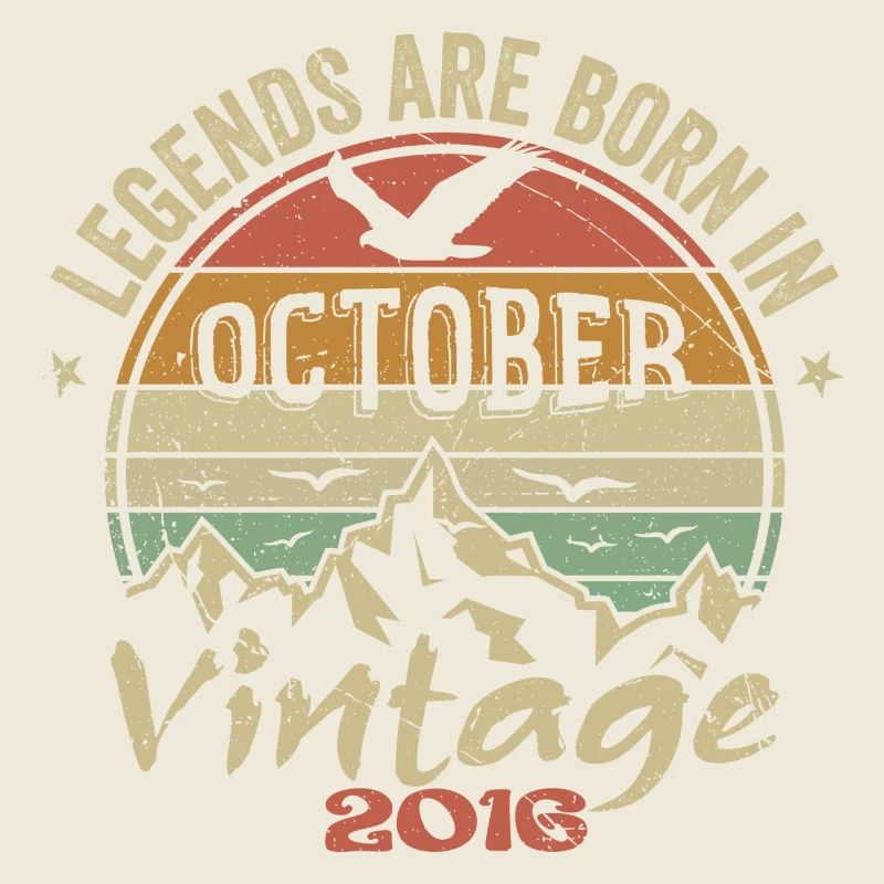 Génial Depuis Octobre 2016 - Cadeau Octobre 2016
