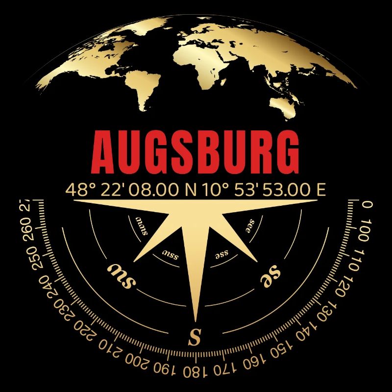 Koordinaten Augsburg