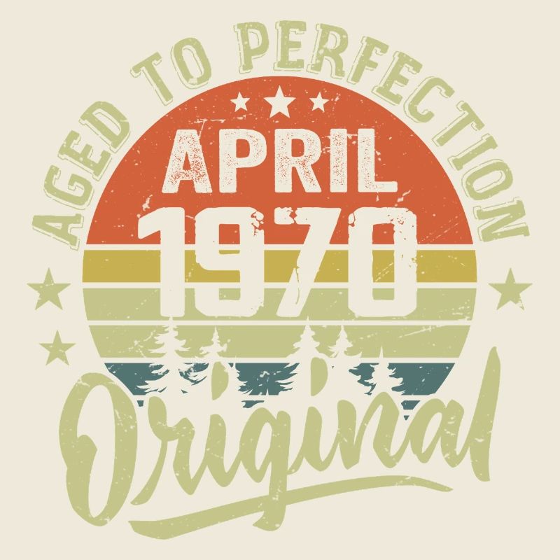 April 1970 Geburtstag - April 1970 Geschenkidee