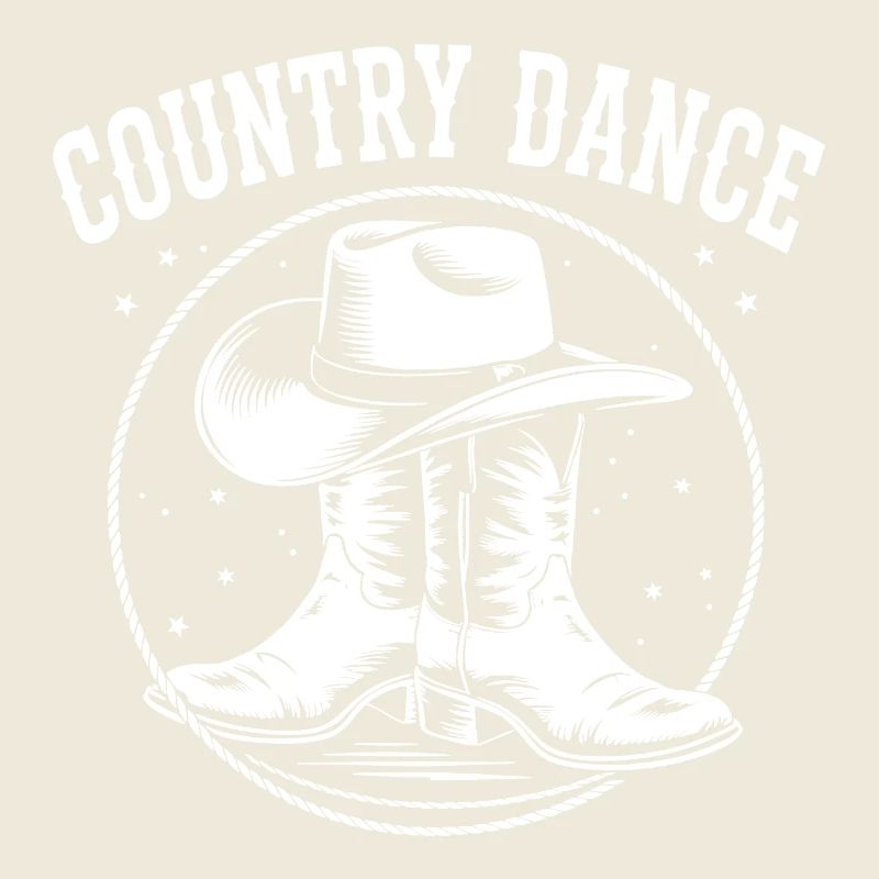 Country Dance Illustration