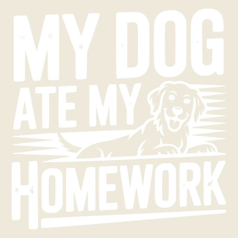 Mon chien a mangé mes devoirs