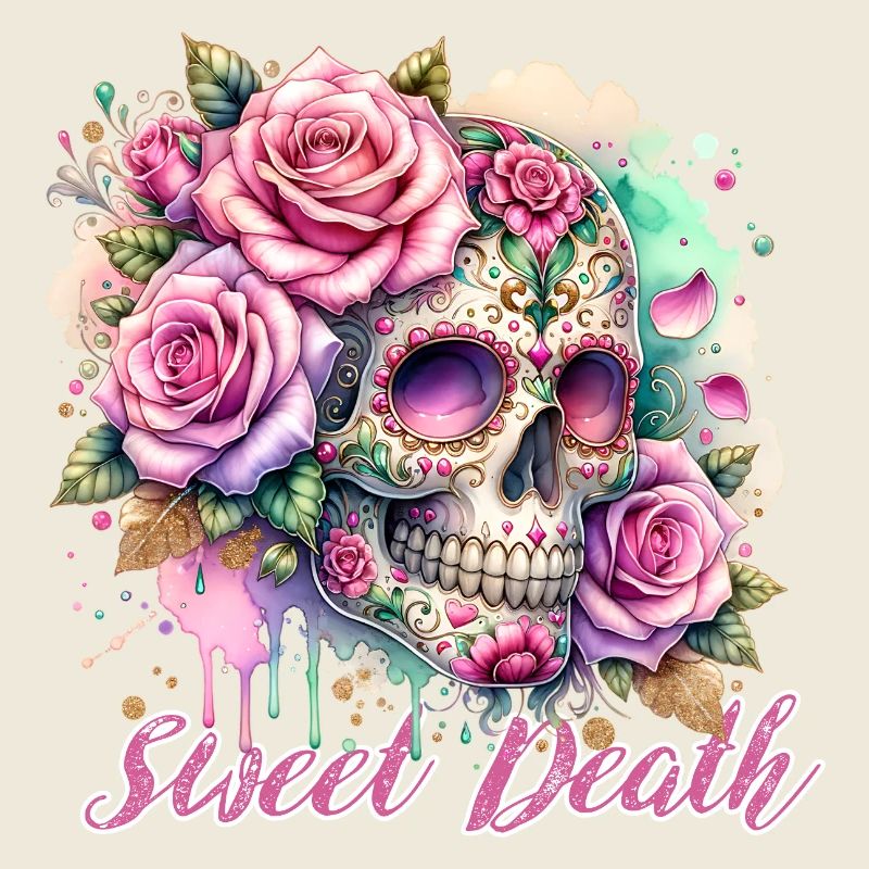 Blumen Schädel Schönheit Blühen