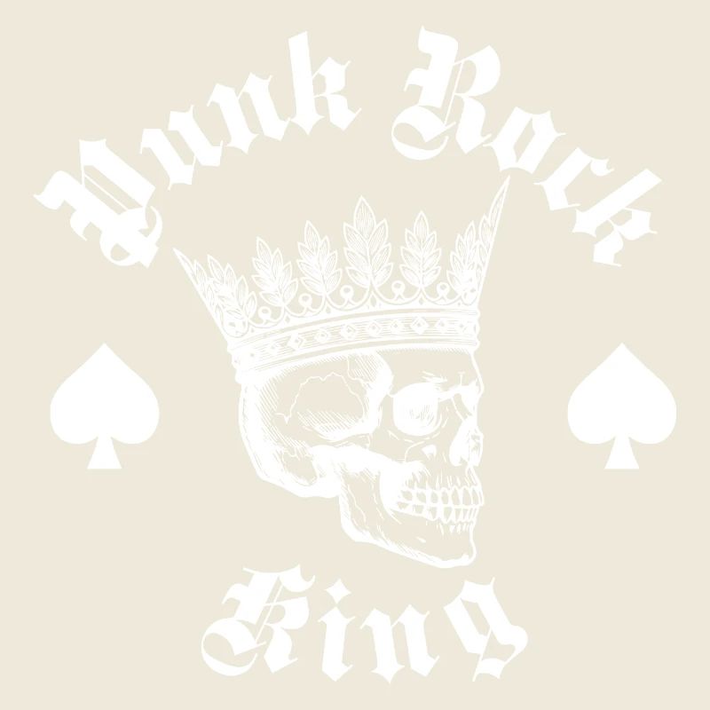 Punk Rock King Logo-Design