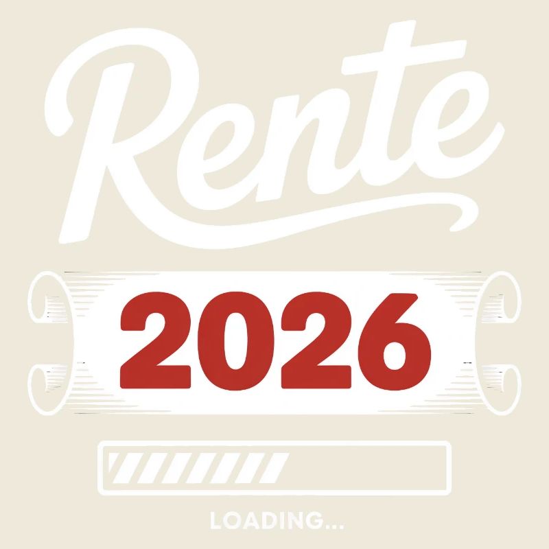 Rente 2026 Ladezeit Shirt