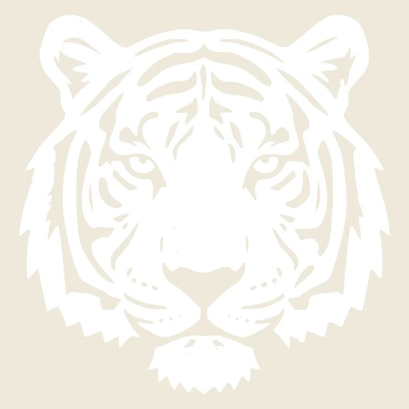 Tiger_Raubkatze_Wild_Tier_Vector Tiger Head