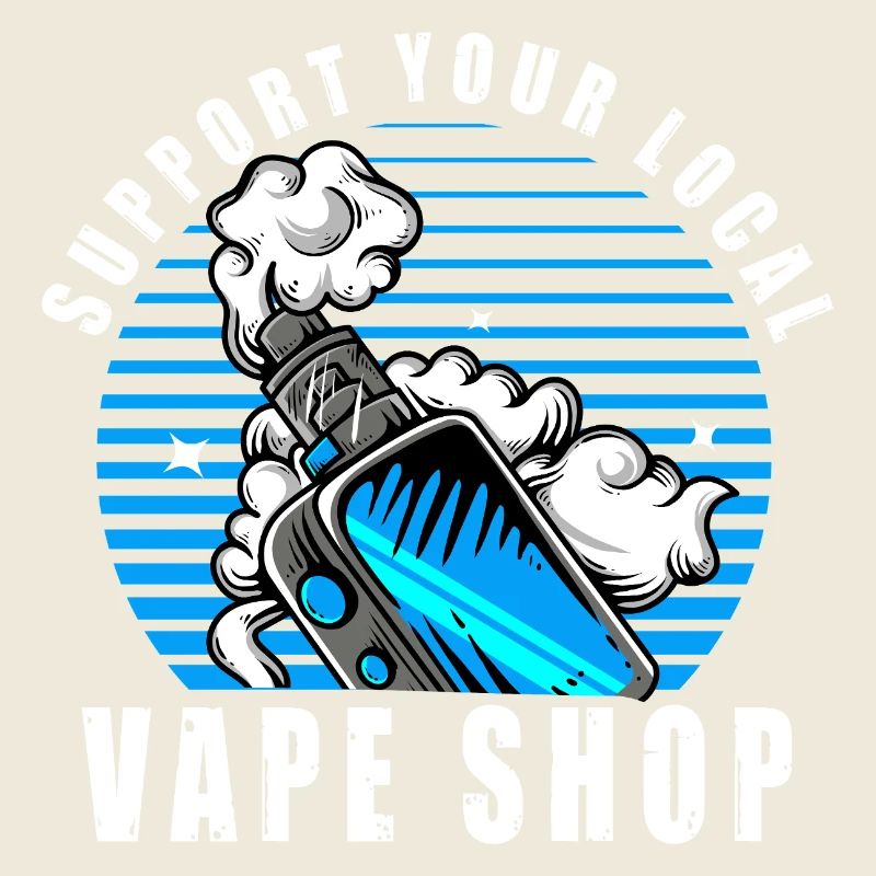 Vape Dampfer E Zigarette Spruch Vaping Geschenk 